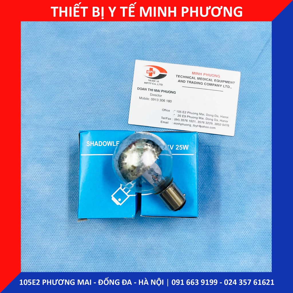 Bóng đèn mổ 24V 25W tráng gương