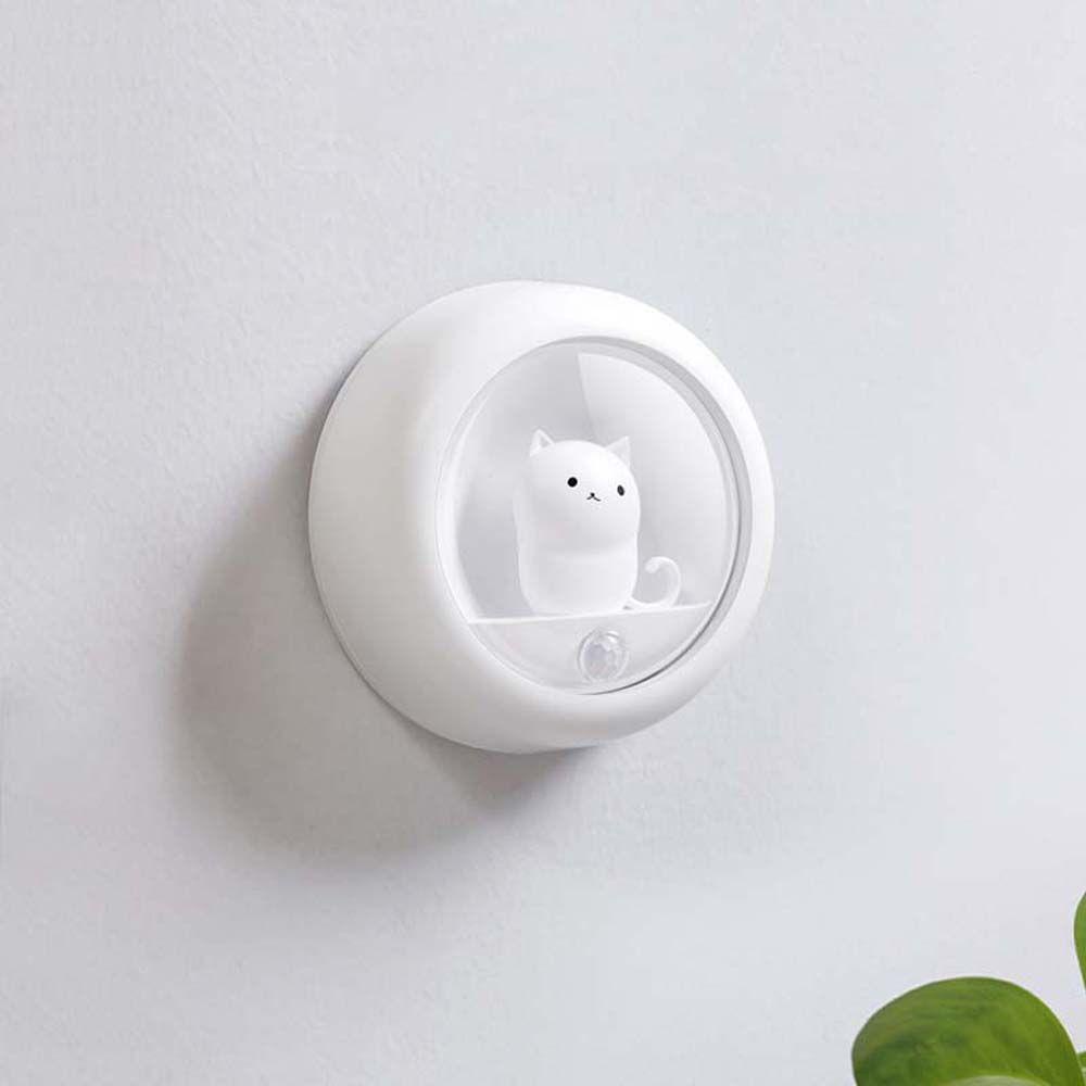 BARRY Đèn Ngủ Cảm Ứng Chuyển Động Hình Mèo Cho Bé