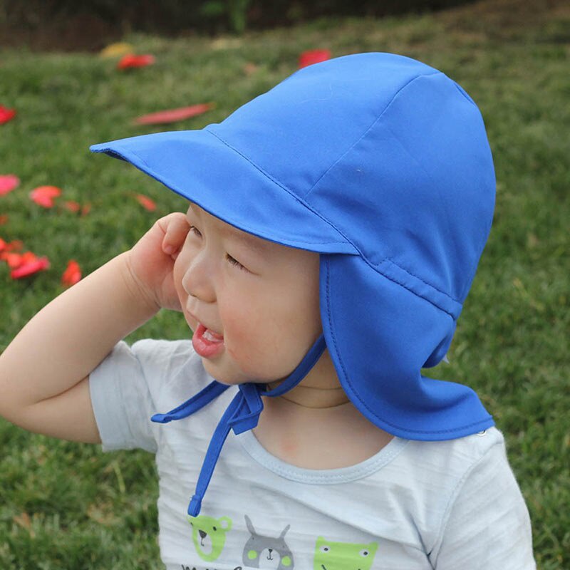Mũ Chống Nắng Phối Lưới Thoáng Khí Thời Trang Đi Biển Dành Cho Trẻ Em