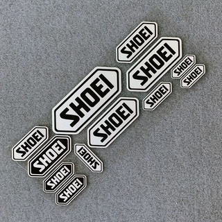 Set miếng dán phản quang cho mũ bảo hiểm chữ SHOEI chất lượng cao