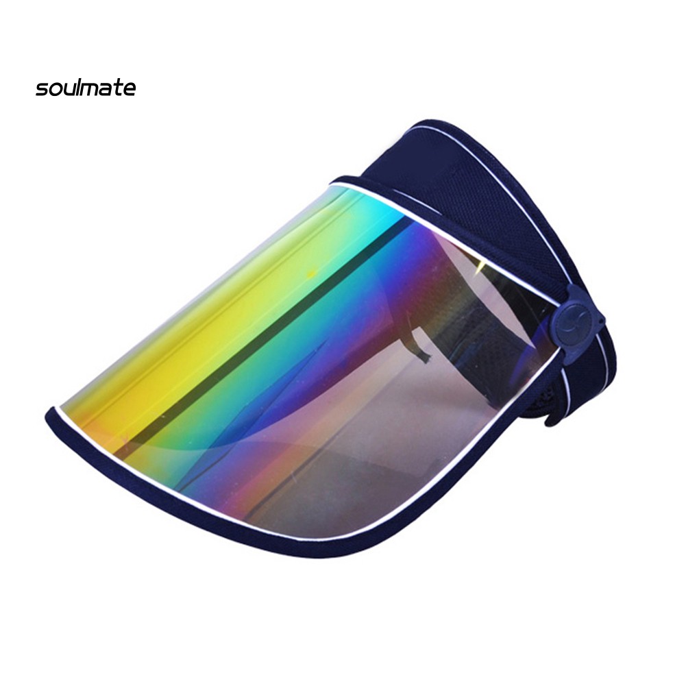 Mũ Lưỡi Trai Có Gương Bảo Vệ Chống Tia UV Khi Chơi Thể Thao Ngoài Trời