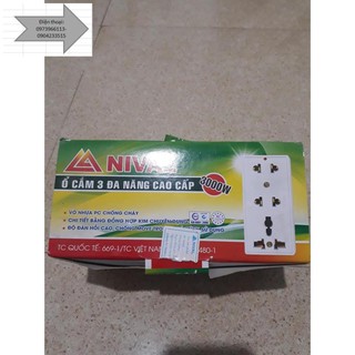 Ổ cắm 3 đa năng cao cấp 3000W
