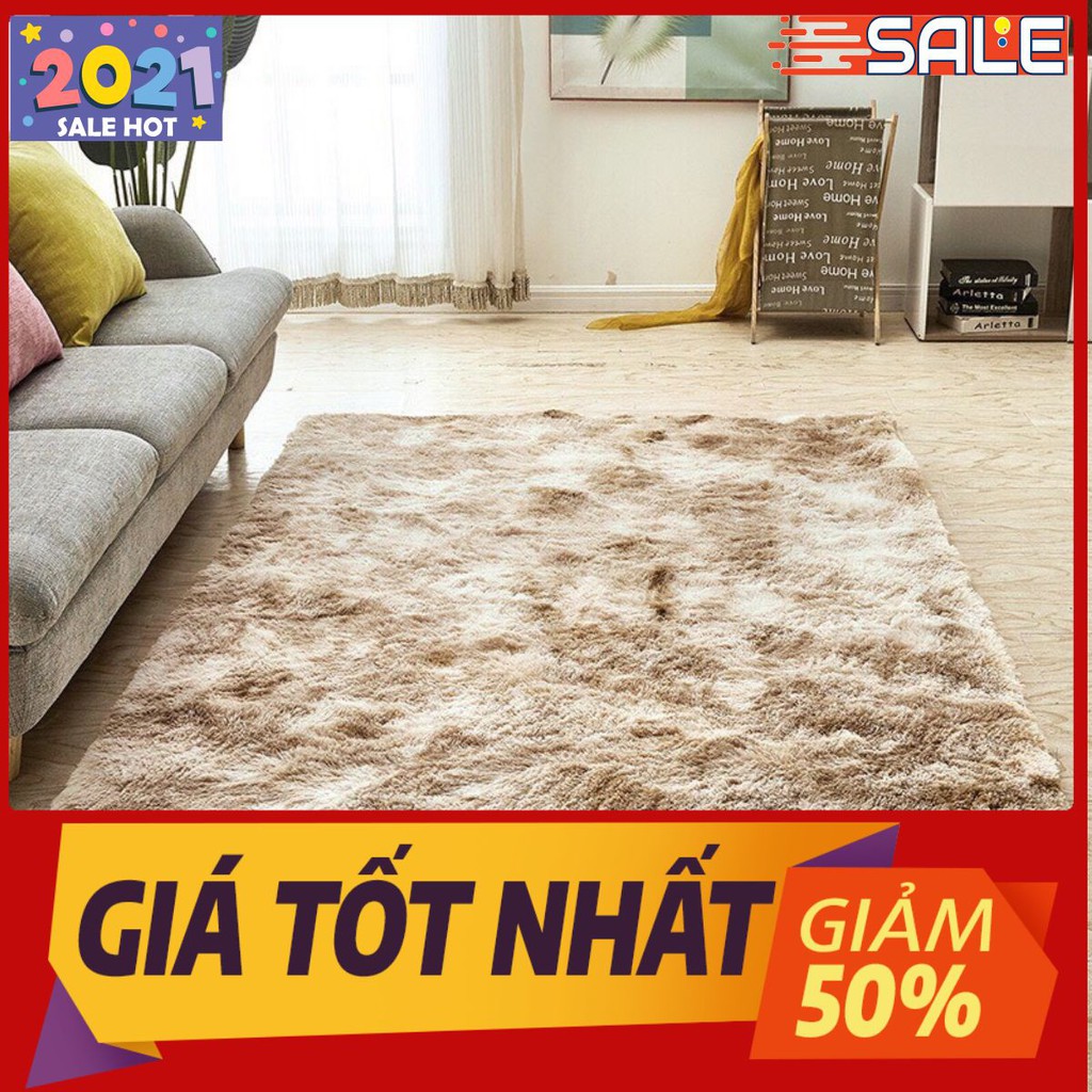 Free ship Thảm Lông Loang Trải Sàn 1m6x2m màu bedding32