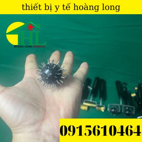 [Hàng Chính Hãng Diện Chẩn Bùi Quốc Châu] Quả Cầu Đinh Inox Massage - Dụng Cụ Diện Chẩn