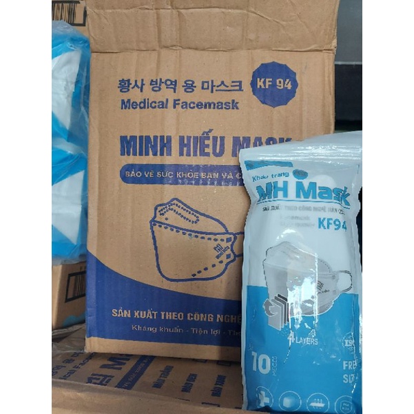 Khẩu trang 4D KF94 MH/ MASK  10pcs/bịch