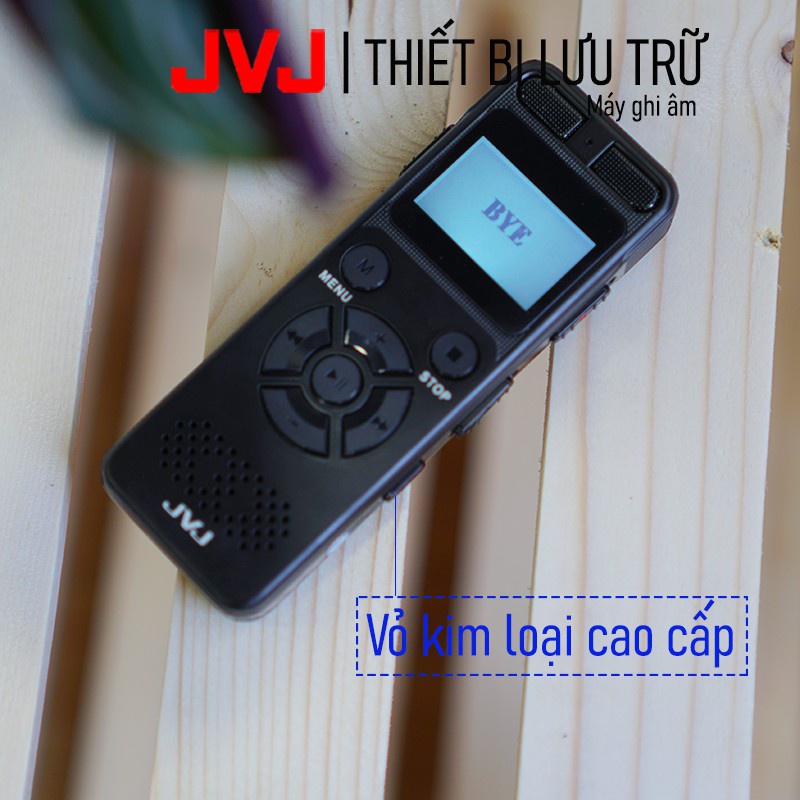 Máy ghi âm JVJ J125 16Gb, máy ghi âm chất lượng cao chính hãng - Hỗ trợ ghi âm liên tục tới 72h lưu trữ hơn 4000 tệp