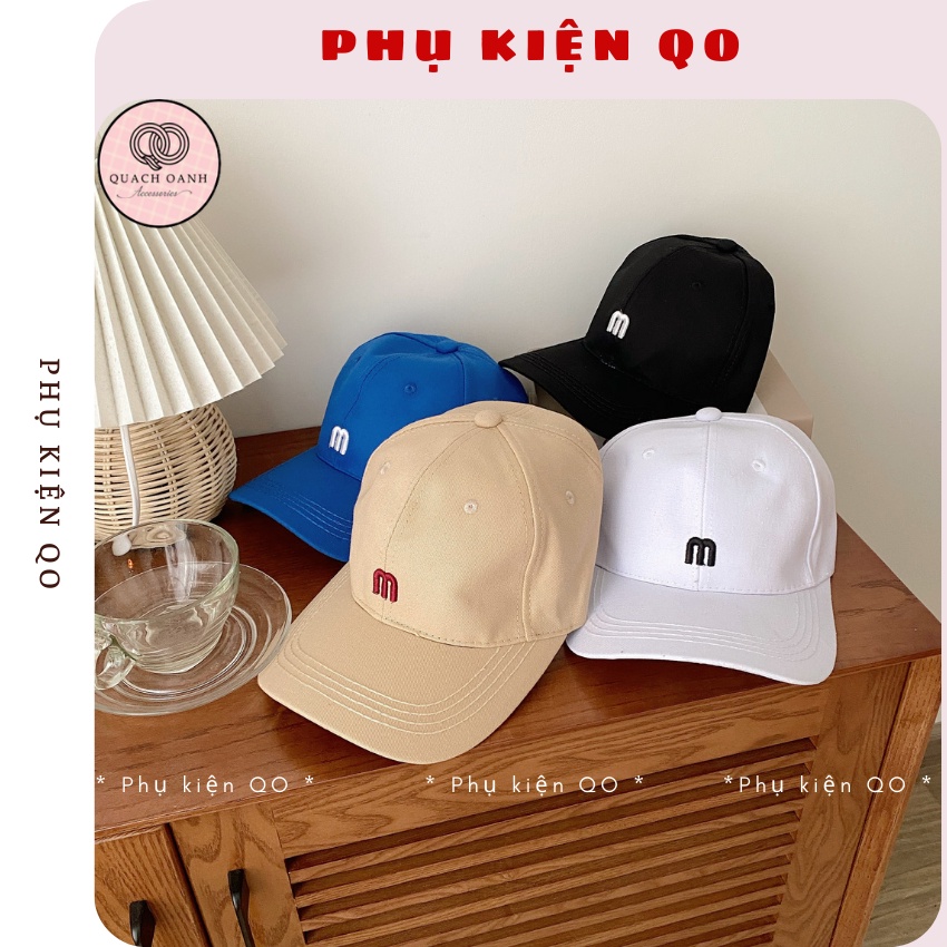 Mũ Lưỡi Trai Chuẩn Phom Thêu Họa Tiết CAP04
