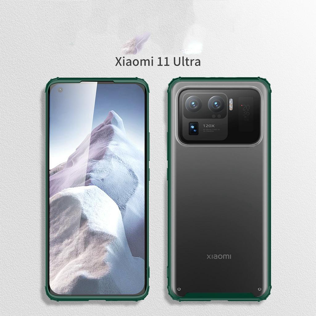 ốp điện thoại Tpu Matte Trong Suốt Chống Sốc Thời Trang Cho Xiaomi Mi 11
