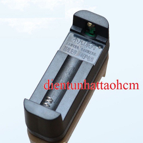 BỘ SẠC PIN LITHIUM 18650-16340-14500- 4.2V 1 PIN