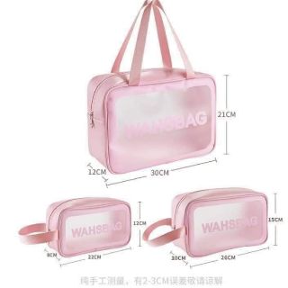SET 3 TÚI WAHSBAG ĐỰNG MỸ phẩm