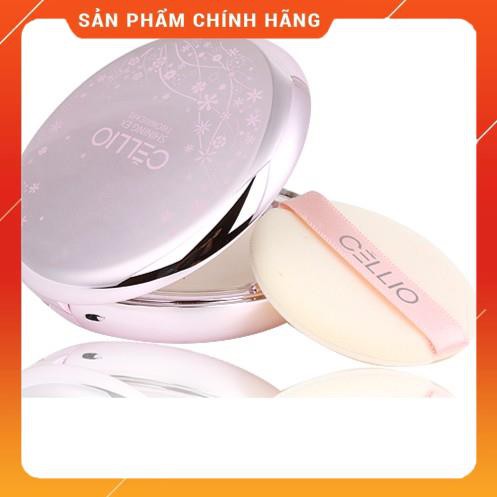 Phấn Phủ Cellio + Tặng Kèm Một Lõi Phấn