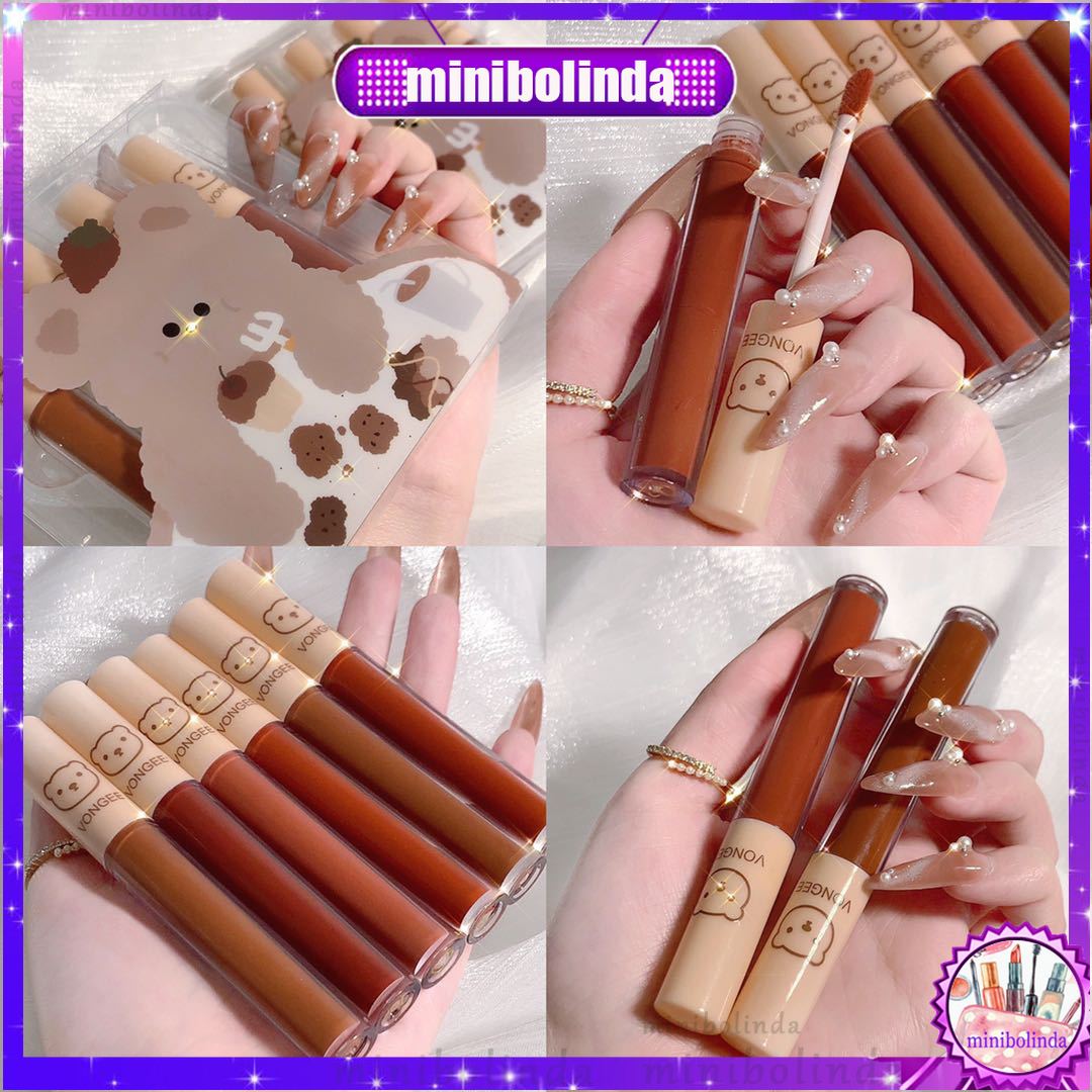 (Hàng Mới Về) Set 4 Son Môi Vongee Dưỡng Ẩm Chống Thấm Nước Lâu Trôi | BigBuy360 - bigbuy360.vn