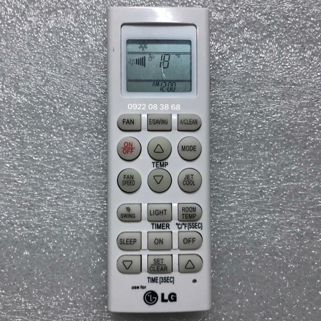 REMOTE MÁY LẠNH LG- ĐIỀU KHIỂN MÁY LẠNH LG- ĐIỀU KHIỂN ĐIỀU HÒA LG