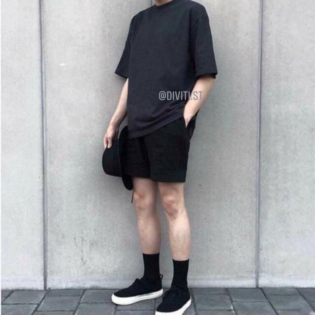 QUẦN SHORT KAKI ĐEN