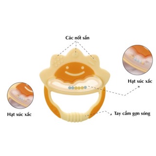 Xúc xắc gặm nướu tròn Richell