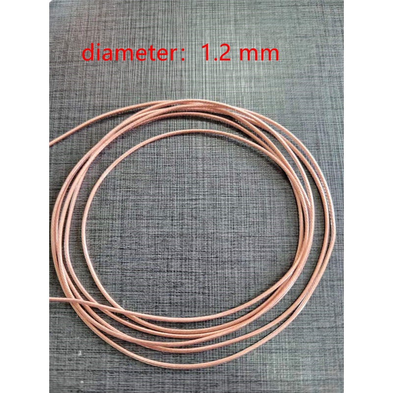 Dây đồng mạ bạc dài 5m đường kính 1.2mm tiện dụng