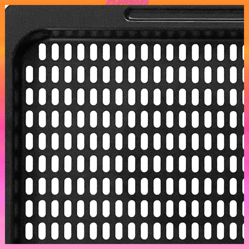 Giá Nướng Thịt Bbq Bằng Thép Carbon Không BPAVỉ nướng, khay nướng chống dính có lỗ thay thế cho nồi chiên không dầu, nướng nhiều tầng kích thước 23x26cm