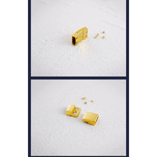 Chốt khoá vòng tay da dẹt