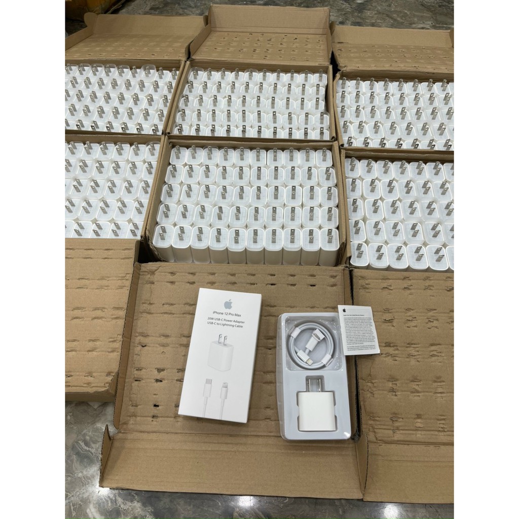 [Chính Hãng] Sạc iPhone, Sạc nhanh iPhone 20W US - Sử dụng cho IPhone 12//12ProMax/11/11ProMax/XR/X/XSMax/8/8Plus