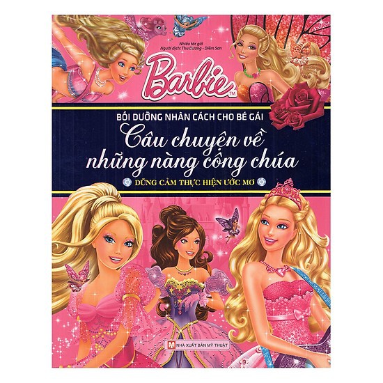 Sách - Combo:Barbie - Bồi Dưỡng Nhân Cách Bé Gái -Câu Chuyện Về Những Nàng Công Chúa(02 Cuốn)