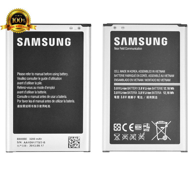 Pin Galaxy Note 3 Chính Hãng Samsung