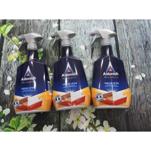 BÌNH XỊT TẨY DẦU MỠ & CHÁY KHÉT ASTONISH