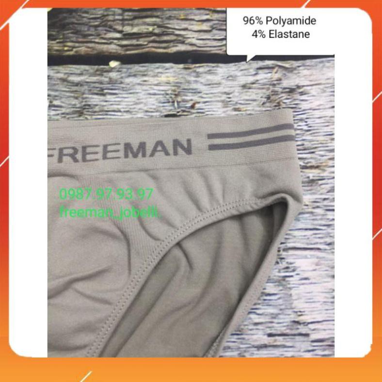 6017[hình thật +video]Quần lót dệt kim thương hiệu Freeman chính hãng