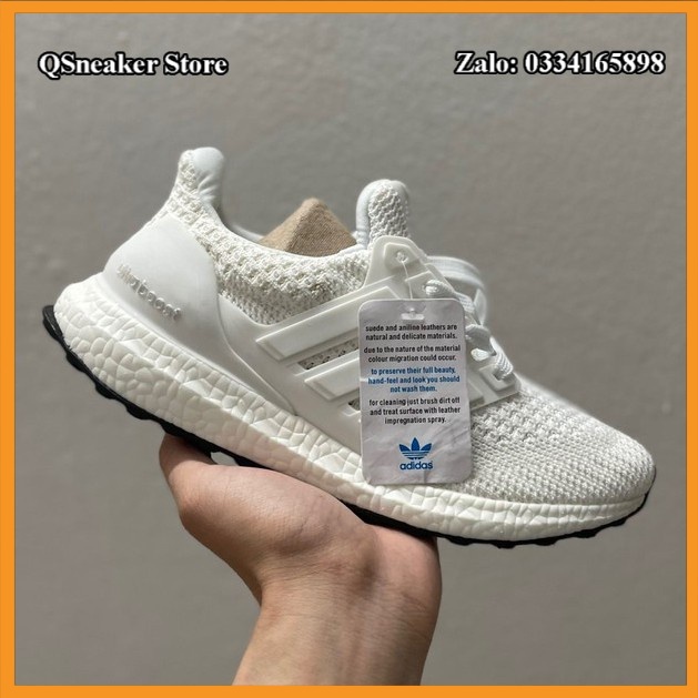 ✔️Giày Ultra Boost 4.0 Trắng White Fullbox✔️