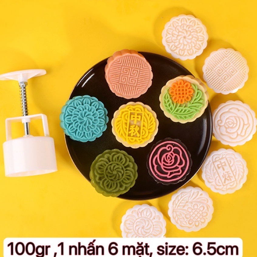 JUN100_ Khuôn bánh trung thu_ 100gr