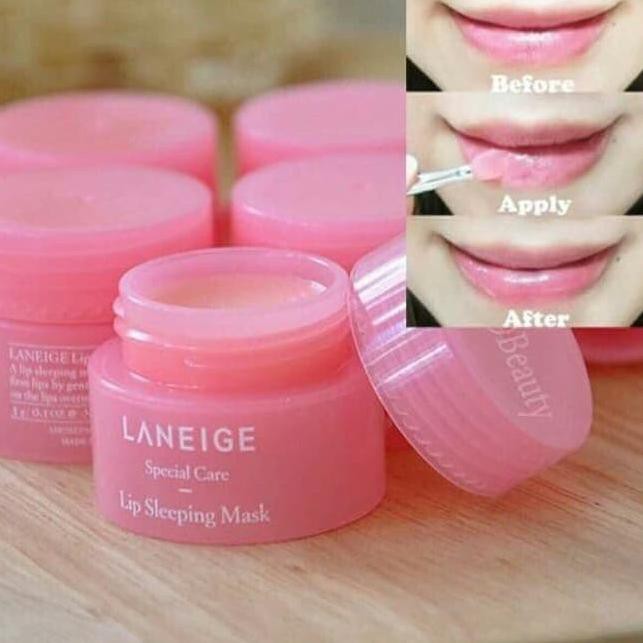 (Hàng Mới Về) Mặt Nạ Ngủ Cho Môi Laneige 3 Kích Cỡ Tiện Dụng Mang Theo Du Lịch | BigBuy360 - bigbuy360.vn