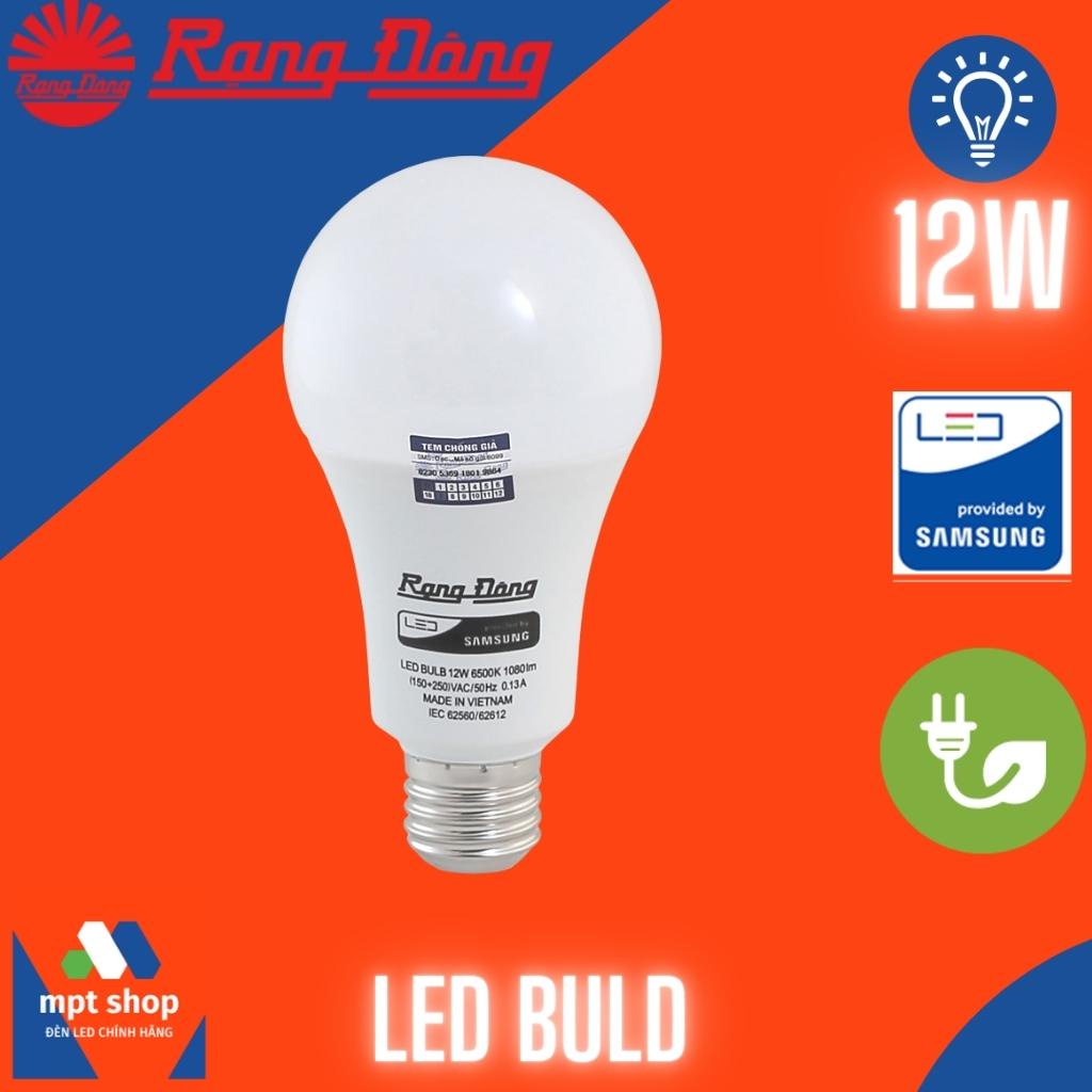 Bóng đèn Rạng Đông LED Bulb tròn 12W