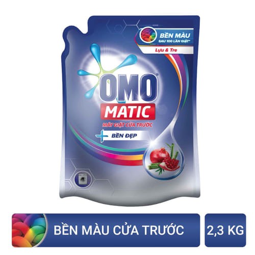 Nước giặt OMO MATIC cửa trước - túi 2,2kg