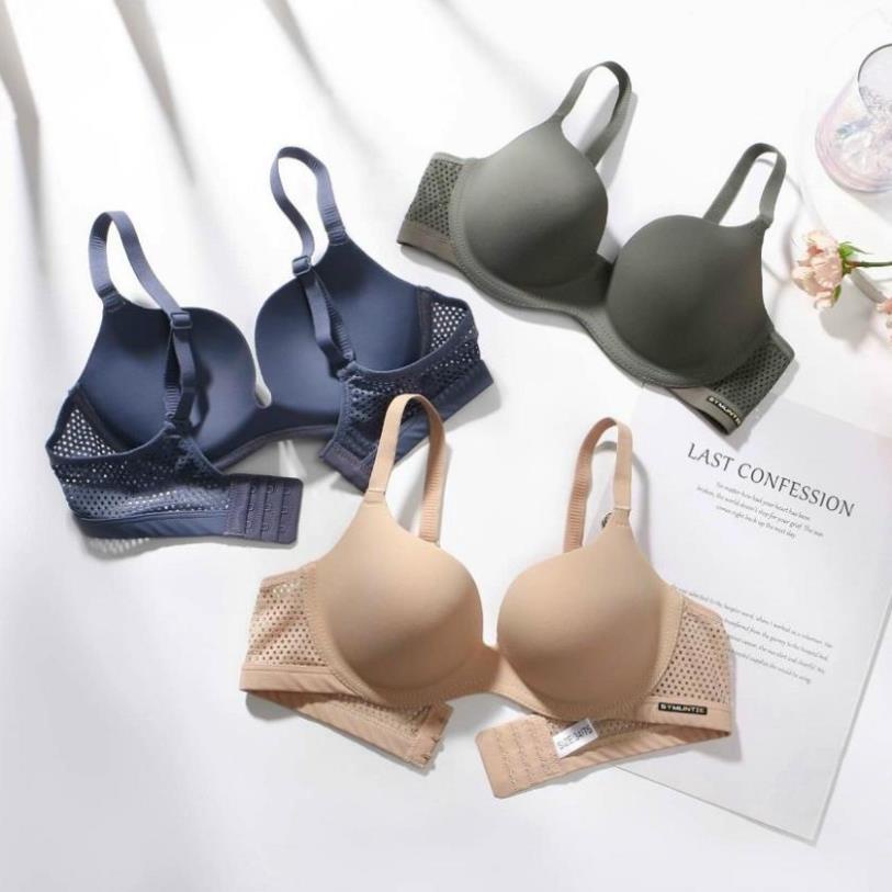 Áo Lót Nữ Su Đúc Không Gọng Thông Hơi, Áo Ngực Nâng Ôm Trọn Ngực Cao Cấp S11