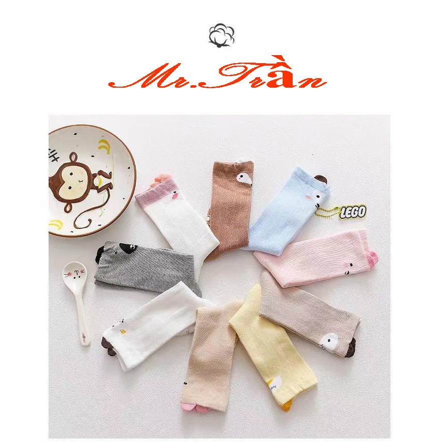 Tất công chúa cao cổ cho bé gái