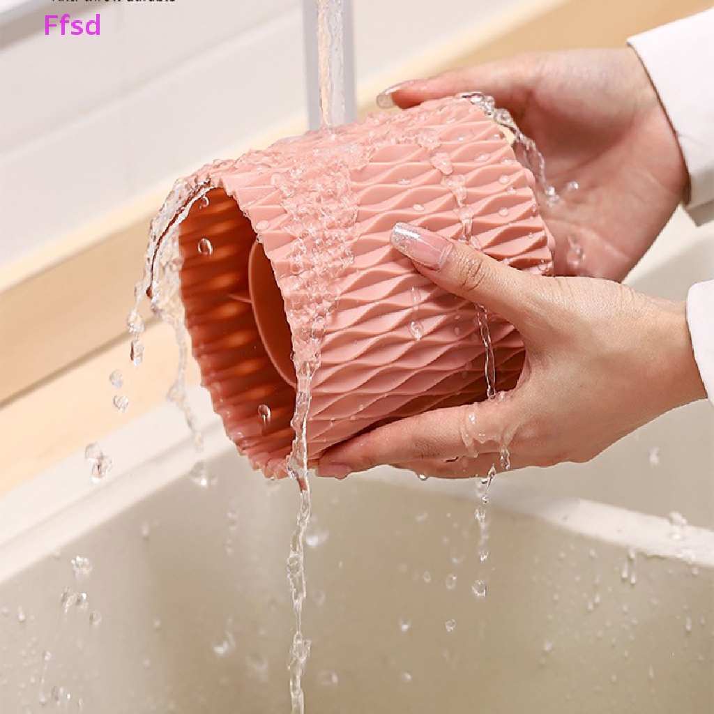 {Ffsd} 360° Hộp Đựng Bút / Đồ Trang Điểm Để Bàn Sức Chứa Lớn Tiện Dụng