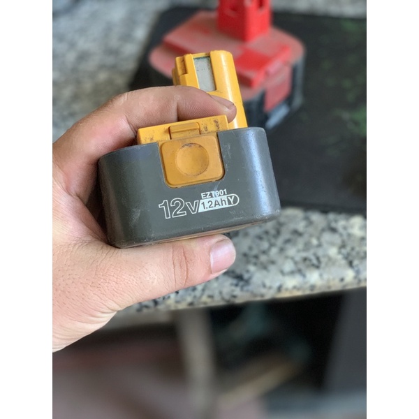 Vỏ pin national 12v zin bãi đóng dk 6cell lion