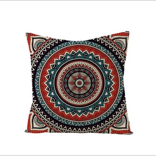 Vỏ gối hoạ tiết Boho Vintage