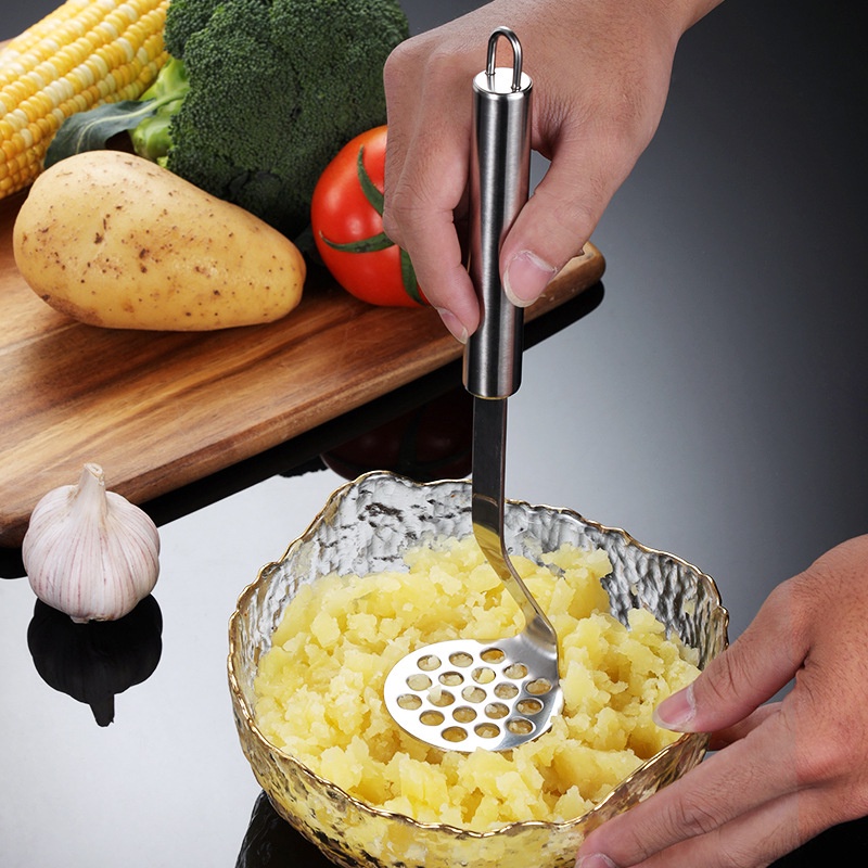 1 Dụng Cụ Nghiền Tỏi Bằng Thép Không Gỉ
