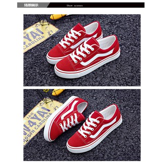 GIÀY THỂ THAO OLD SKOOL ĐEN VÀ ĐỎ