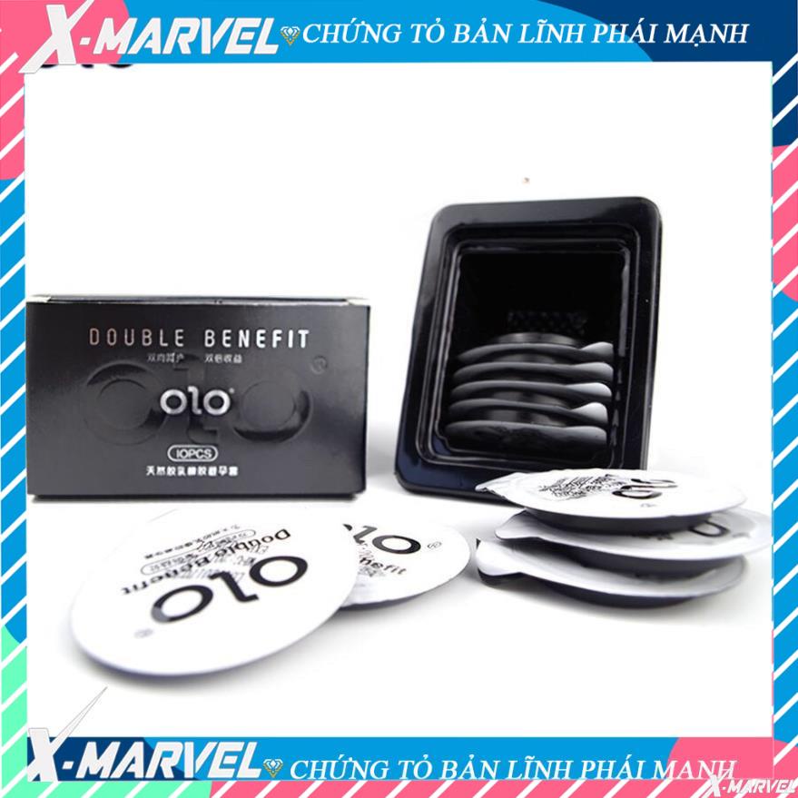 Bao cao su OLO MỎNG NHẤT THẾ GIỚI - 0,01mm, CHỐNG XUẤT TINH SỚM - Hộp 10 cái /điều hòa niềm vui