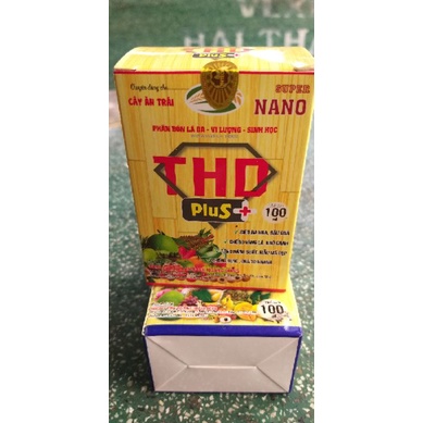 Phân bón sinh học THD plus_ THD Cây ăn trái