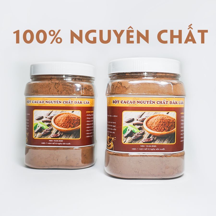 Bột cacao nguyên chất Daklak 300gr, 500gr, 1kg