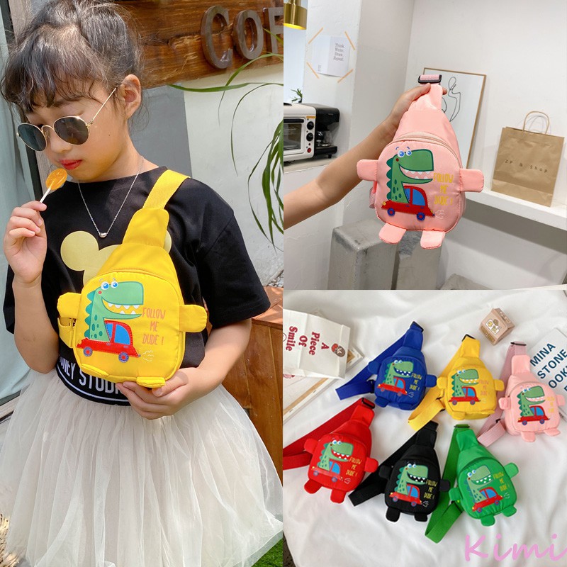 Túi đeo chéo họa tiết khủng long xinh xắn dành cho bé