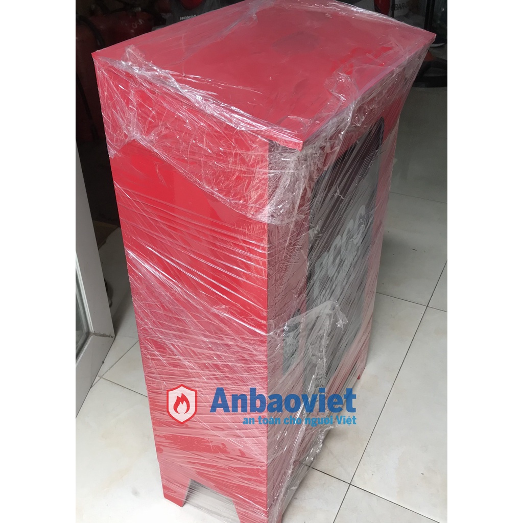 Tủ đựng thiết bị PCCC  bằng sắt ngoài trời có máy che