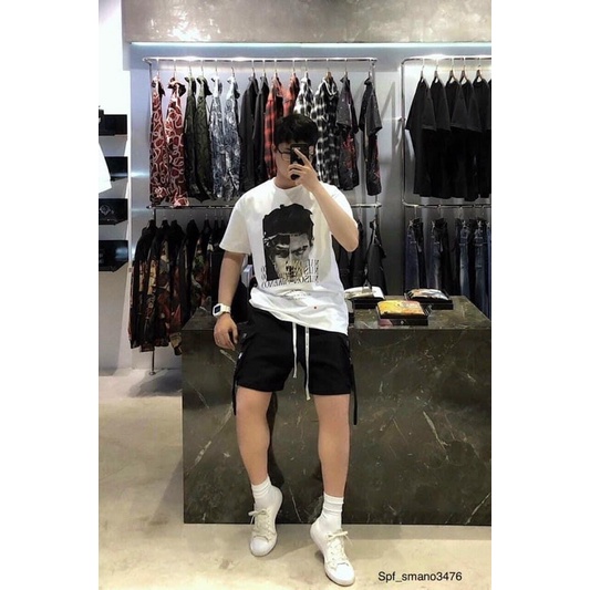Áo phông thời trang Mikenco có hoạ tiết in, Áo nam mùa hè phong cách hàn quốc cotton btshop từ 45 đến 75 kg
