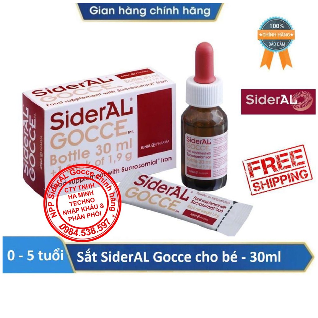 Combo sắt Sideral gooce + Pediakid