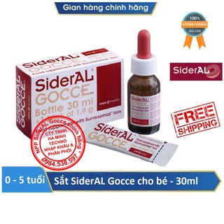 Combo sắt Sideral gooce + Pediakid