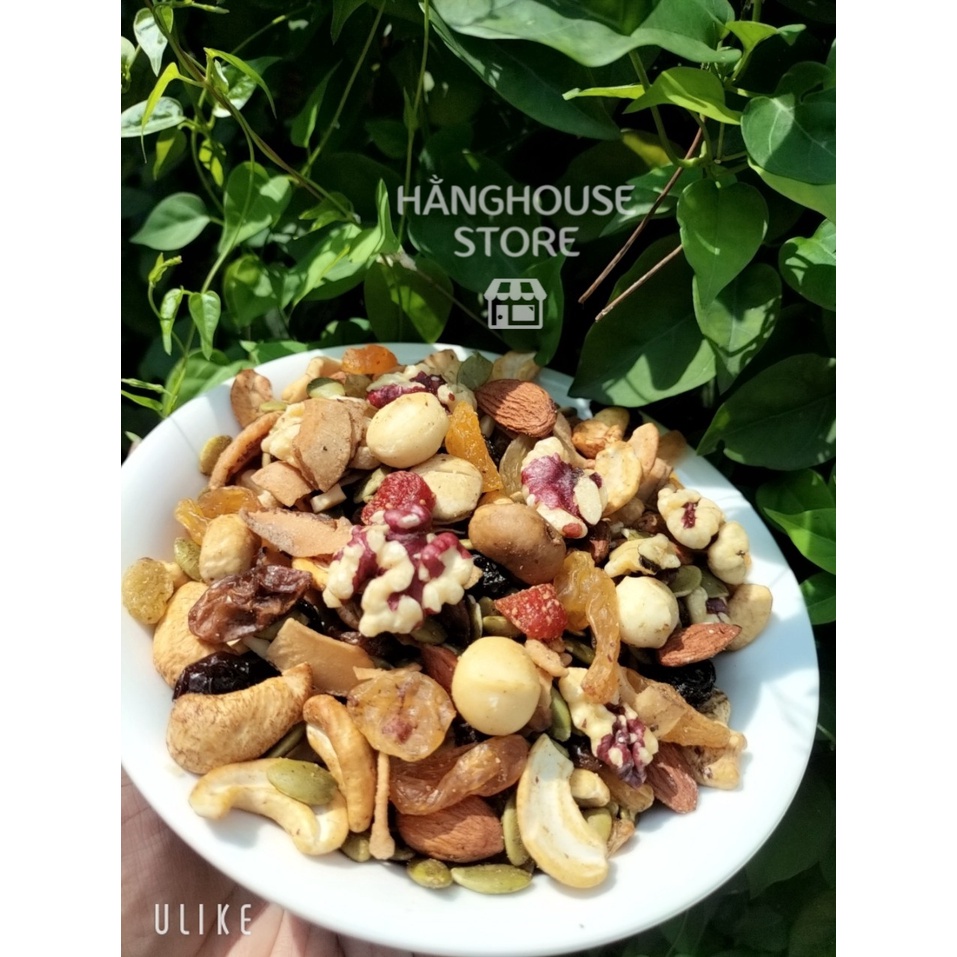 Ngũ cốc hạt Granola mix thơm ngon, không đường giảm cân.