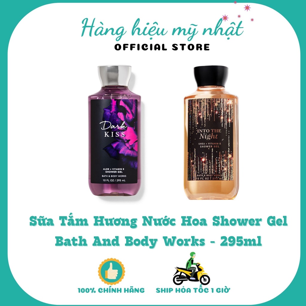 [Auth-Chọn Mùi] Bộ sưu tập Sữa tắm lưu hương mịn da Bath and Body works 295ml