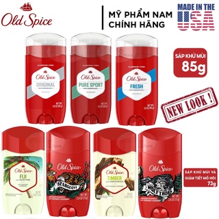 Lăn Khử Mùi Old Spice USA 85g/73g (Nhiều Mùi Hương)
